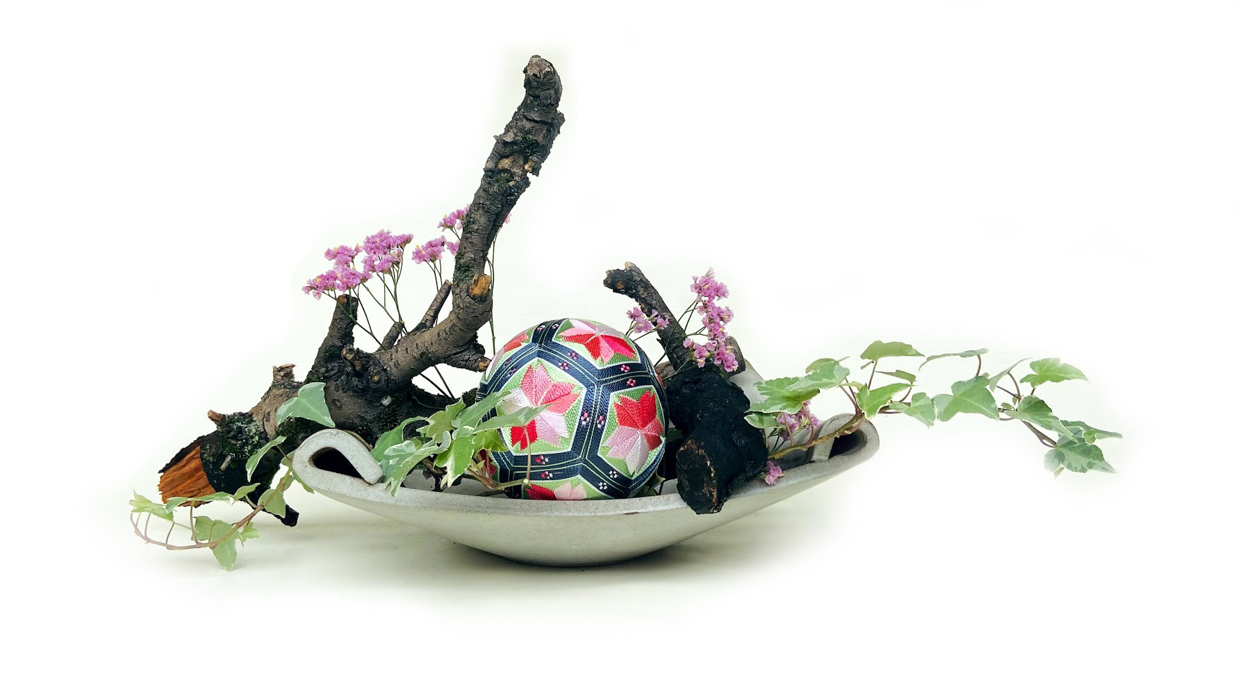 Temari and Ikebana