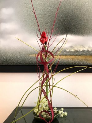 Moribana - No Kenzan Style