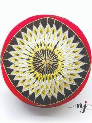 Winged Hexagon and Chrysanthemum